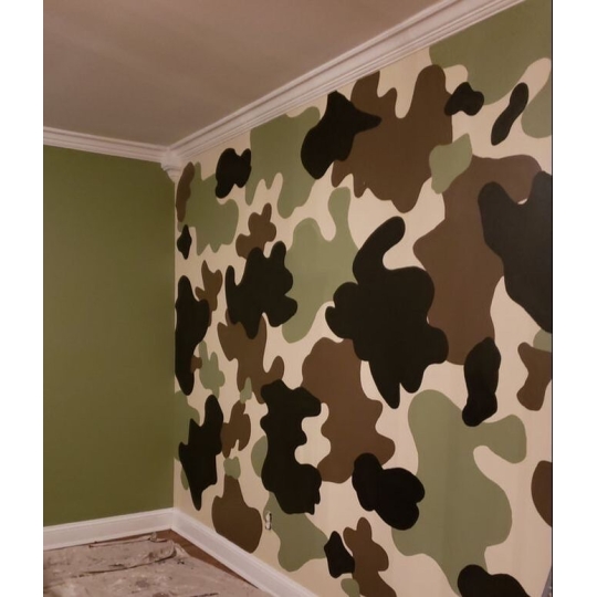 Mẫu tranh vẽ tường phòng ngủ đẹp 