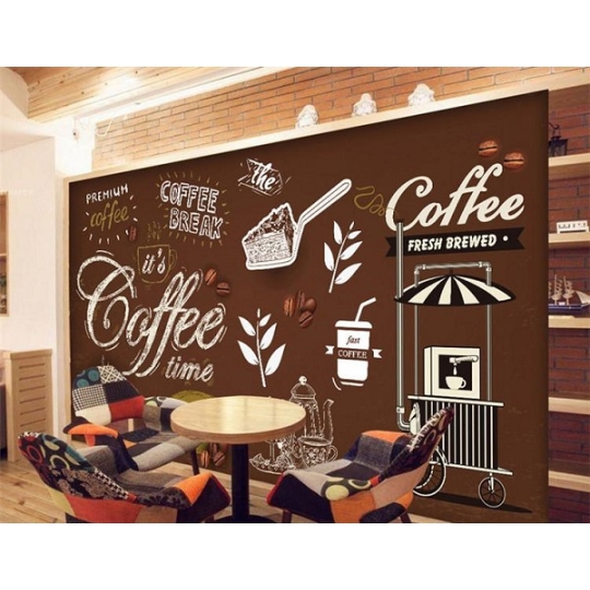 Vẽ tranh tường cafe uy tín nhất tại Tp.HCM