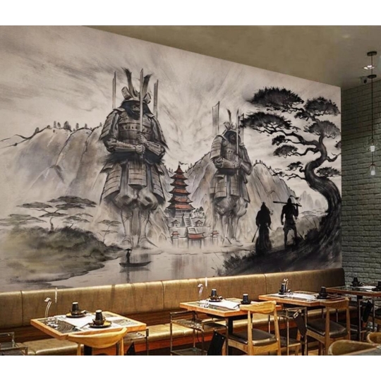 Mẫu vẽ tranh tường quán cafe đẹp
